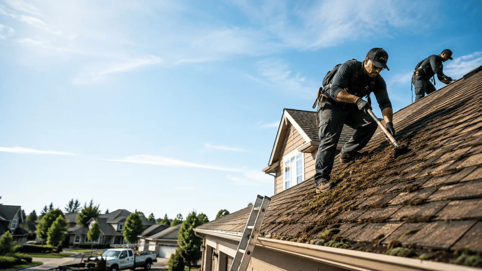 Roof Moss Removal in Dodge, TX near me